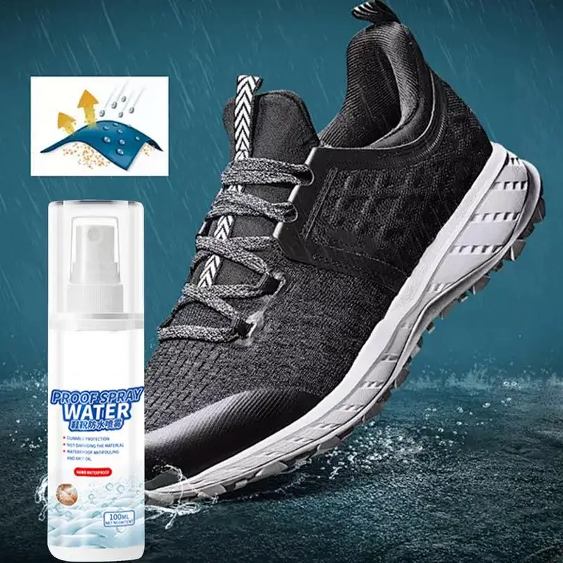 1pc Rain Stain Spray Shoe Protector Spray For Waterproofing Leather And Suede Nano Protector For Waterproof Stain Protect