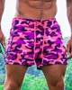 2023Mens Swim Trunks Quick Dry Beach Board Shorts Swimwear Beachwear with Pockets and Mesh Lining Summer Men's Swim Shorts 1
