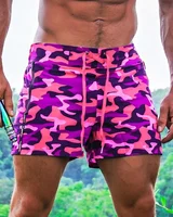 2023Mens Swim Trunks Quick Dry Beach Board Shorts Swimwear Beachwear with Pockets and Mesh Lining Summer Men's Swim Shorts 1