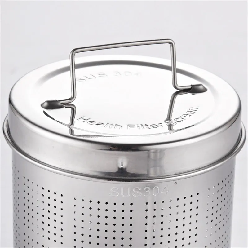 Stainless Steel Tea Infuser Tea Strainer Mesh Infuser Herbal Spice Filter Strainers Kitchen Accessory Fine Mesh Strainer