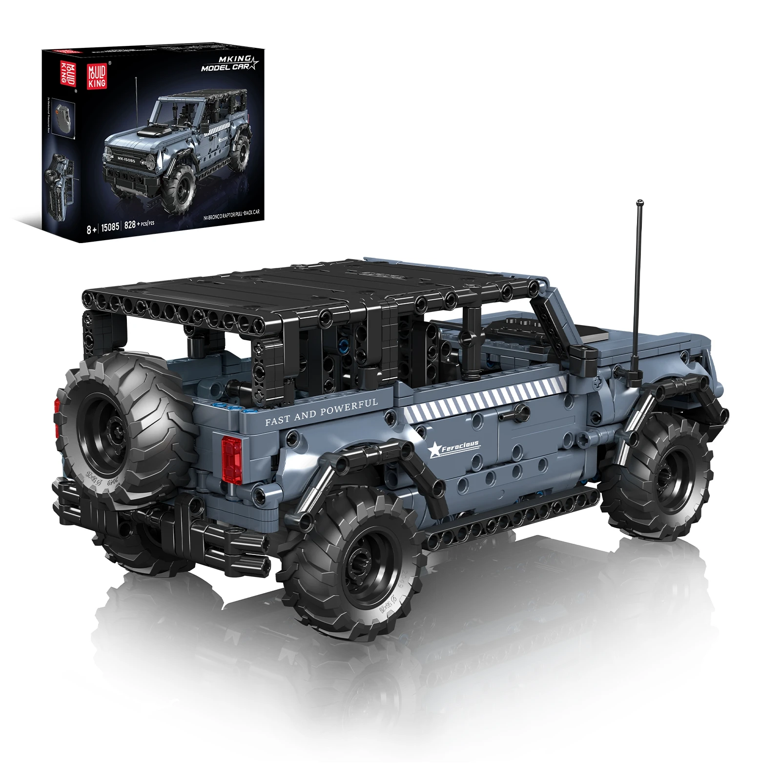 Mould King SUV Off-Road Truck view 4