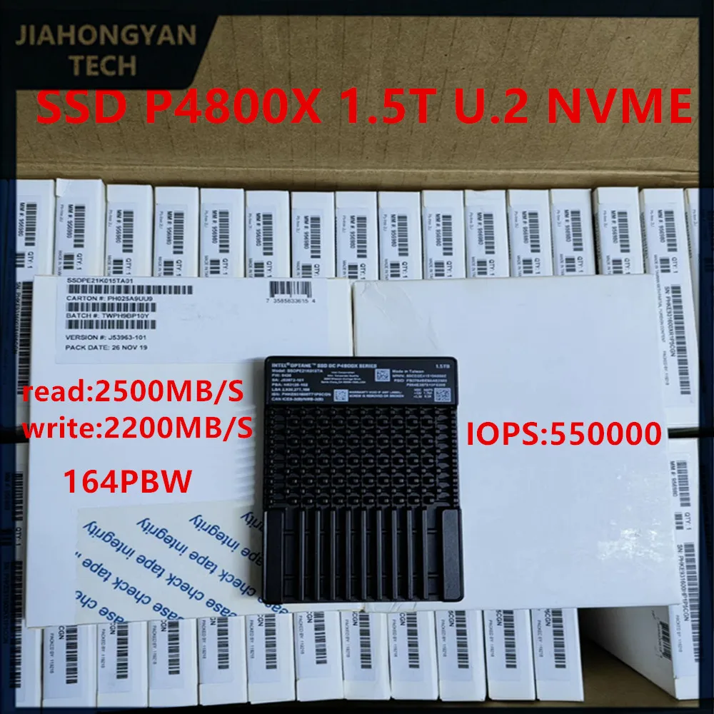 新しいオリジナルインテル Optane SSD P4800X 375 グラム 750 グラム