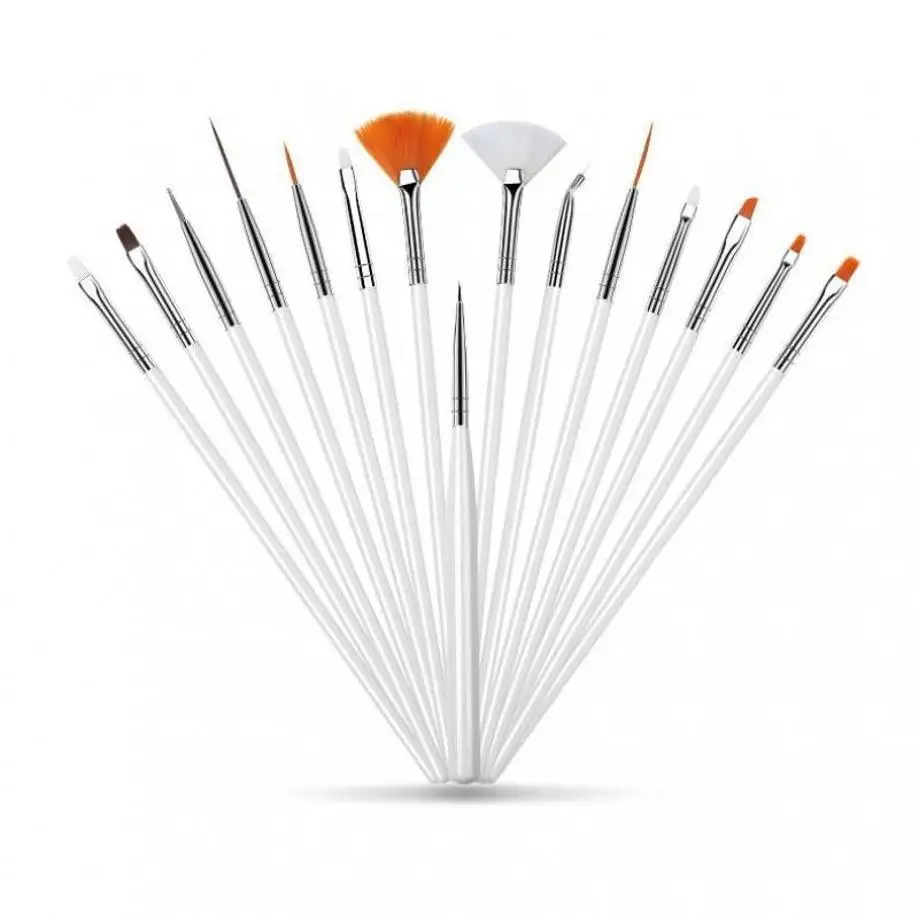 Nail Tools Painting Pen Nail Brush Set Phototherapy Pen Carving Pen Nail Brush Set 15 Pieces Set