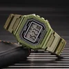 Fashion Mens Digital Watch Military Water Resistant Sport Watches Luxury Brand Army Wristwatches Stopwatches for Male Female 2