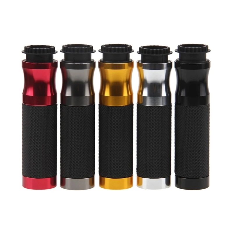 

7/8'' 22mm Universal Handle Grips Motorcycle Grip Aluminum Rubber Non-slip Grip Dirt Pit Bike Equipments Parts Dropship