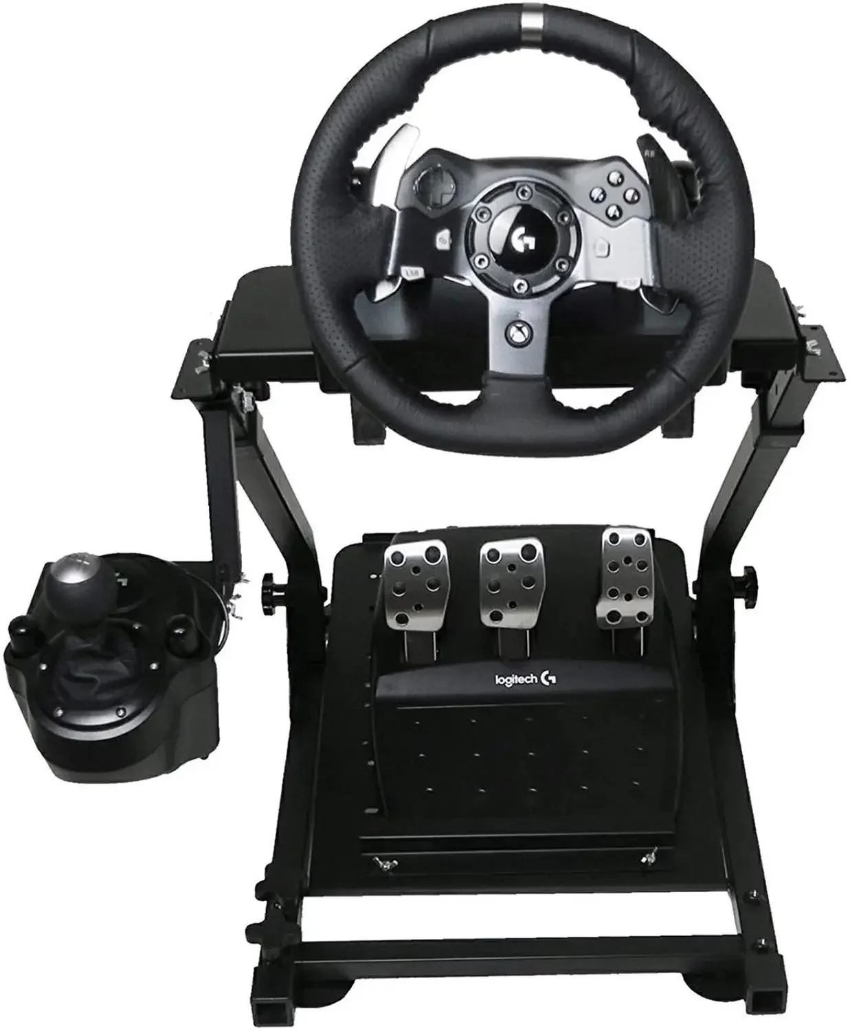 Soporte de volante de carreras G920 para Logitech G27 G25 G29, pedales de  rueda de juegos no incluidos