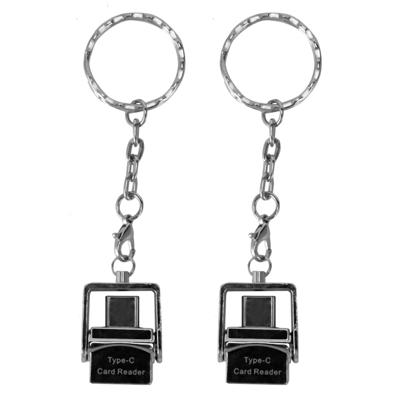 

2 шт., USB 3,1 Type C, Otg кардридер для Samsung Galaxy S9, Type-C