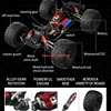 Update 70KM/H High Speed RC Racing Car Retrofit Electric 2.4Ghz 1:10 Scale 4WD RC Truck  4WD Shock Absorber Off Road Vehicle Toy 4