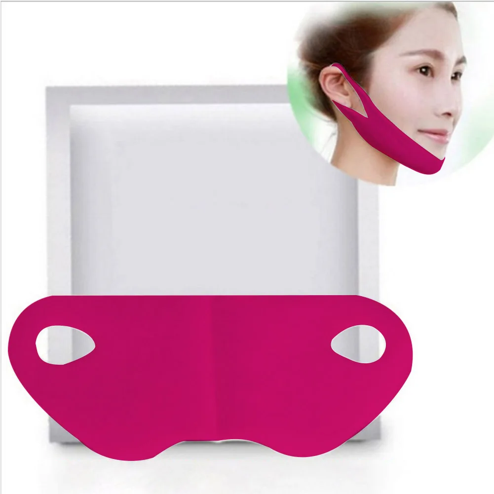 Women Face Lifting Slim Mask Facial Chin Cheek Myoedema of Lean Infants With Double Chins V Shaper Slimming Lift Up Bandage