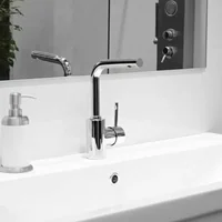 4PCS Plastic Bathroom Kitchen Basin Sink Overflow Cover Ring Insert Replacement Chrome Hole Round Drain Cap Drain Plug Sink 2