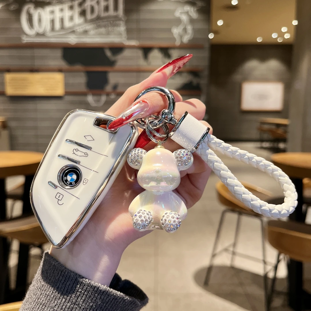 

Чехол для автомобильного ключа, чехол для Bmw F20, G20, G30, X1, X3, X4, X5, G05, X6, X7, G11, F15, F16, G01, G02, F48, аксессуары, чехол-брелок