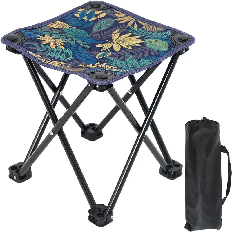 

Outdoor Portable Folding Stool Camping Collapsible Foot Stool Hiking Beach Travel Picnic Fishing Seat Tools Ultralight Picnic