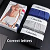 Men's Breathable Cotton Modal Briefs Flat Angle Pants Comfortable Thin Short Underwear Gift Box Set of 3 Spring Summer