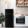 4.5 Cu.ft Mini Fridge with Freezer, Small Refrigerator with 2 Doors for Office, Kitchen, Dorm and Bedroom, Mini Refrigerato 2