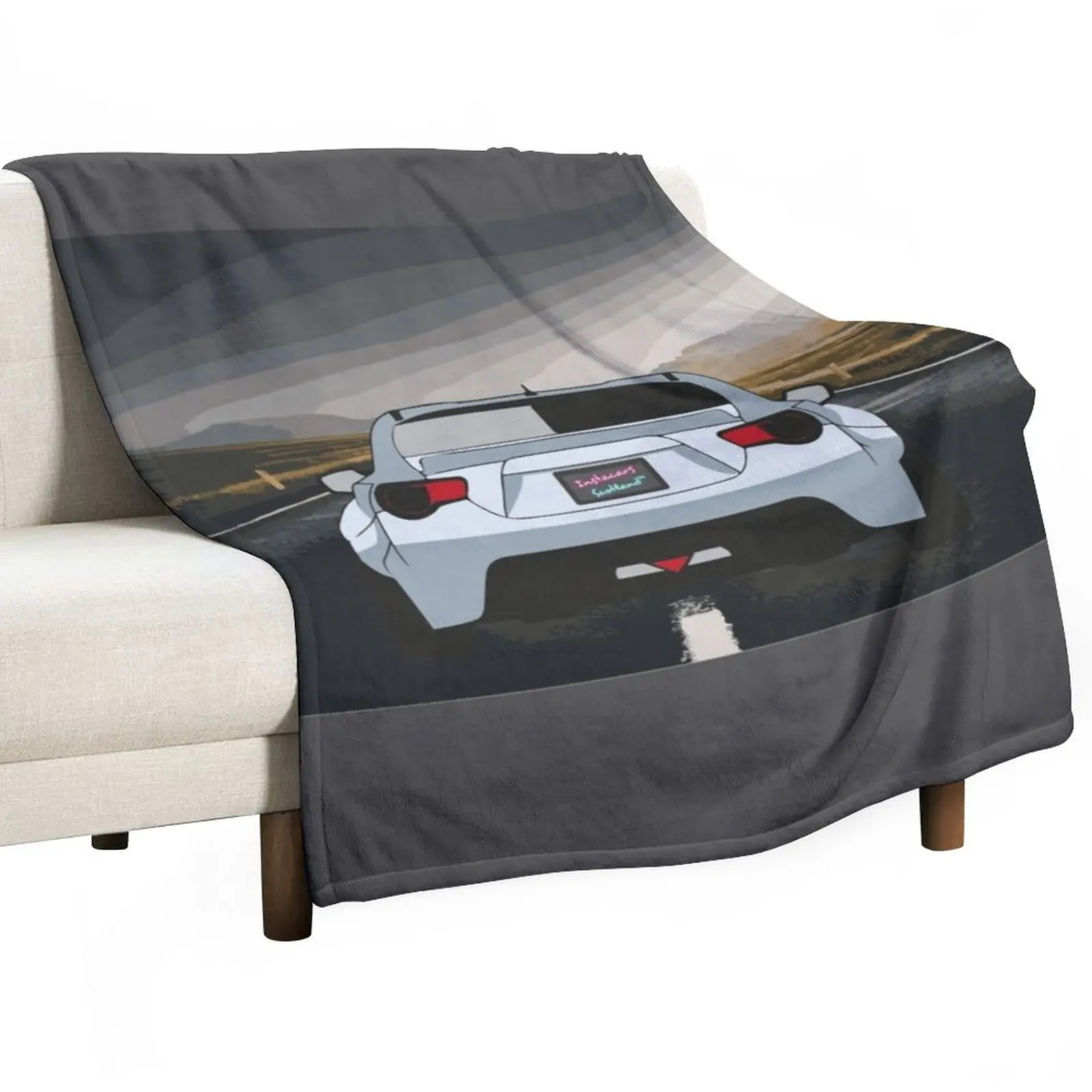 

Widebody 86 Night Drive Throw Blanket Hairy Blankets Soft Blanket Tourist Blanket For Sofa