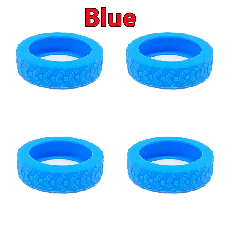 10/20 PCS Housses De Roues De Valise En Silicone - Réduction De Bruit Et Protection