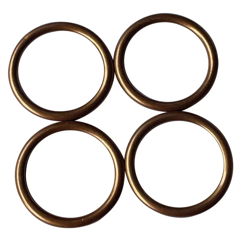 

38.5*46.5*4 Moto Copper Plated Exhaust Pipe Gasket For Kawasaki Z1000A 2003-2005 Z750 B/K/Y 1976-1979/1982-1985 Z900A 1973-1976