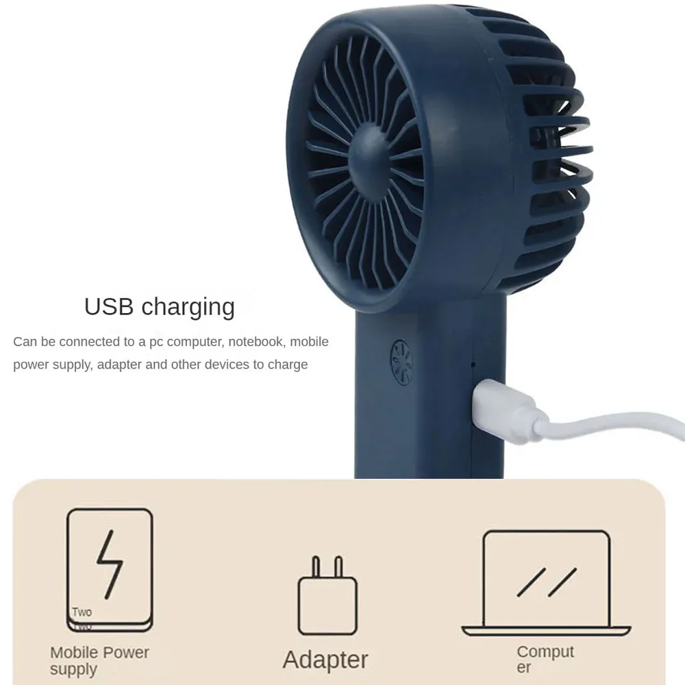 電子ファン Portable Fans Battery Operated Portable Rechargeable USB Desk Pocket Mini Fan Handheld Travel Blower Air Cooler (5, Purple) : Portable Fan Rechargeable, Cordless Battery Powered