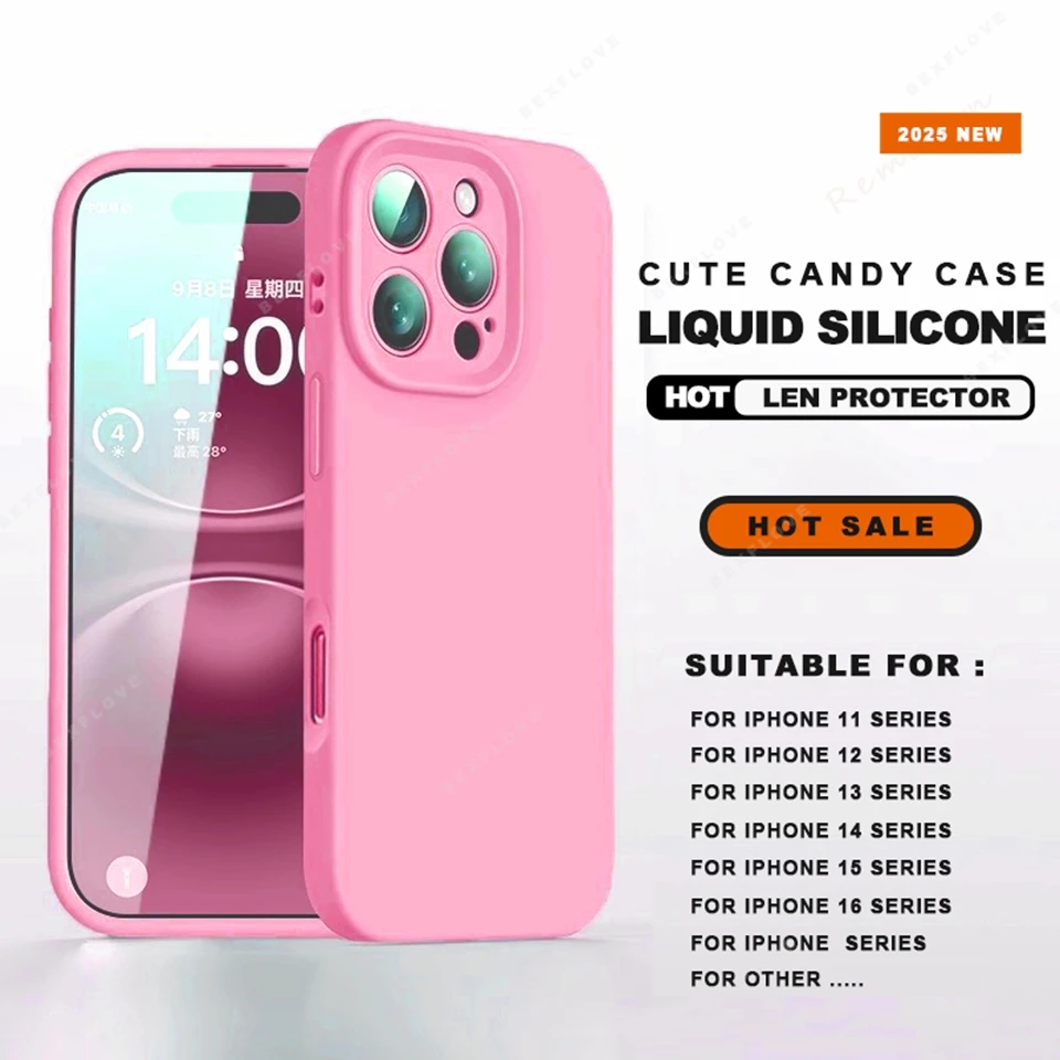Candy Silicone Shockproof Camera Protector Case - Slim, Soft Rubber Cover