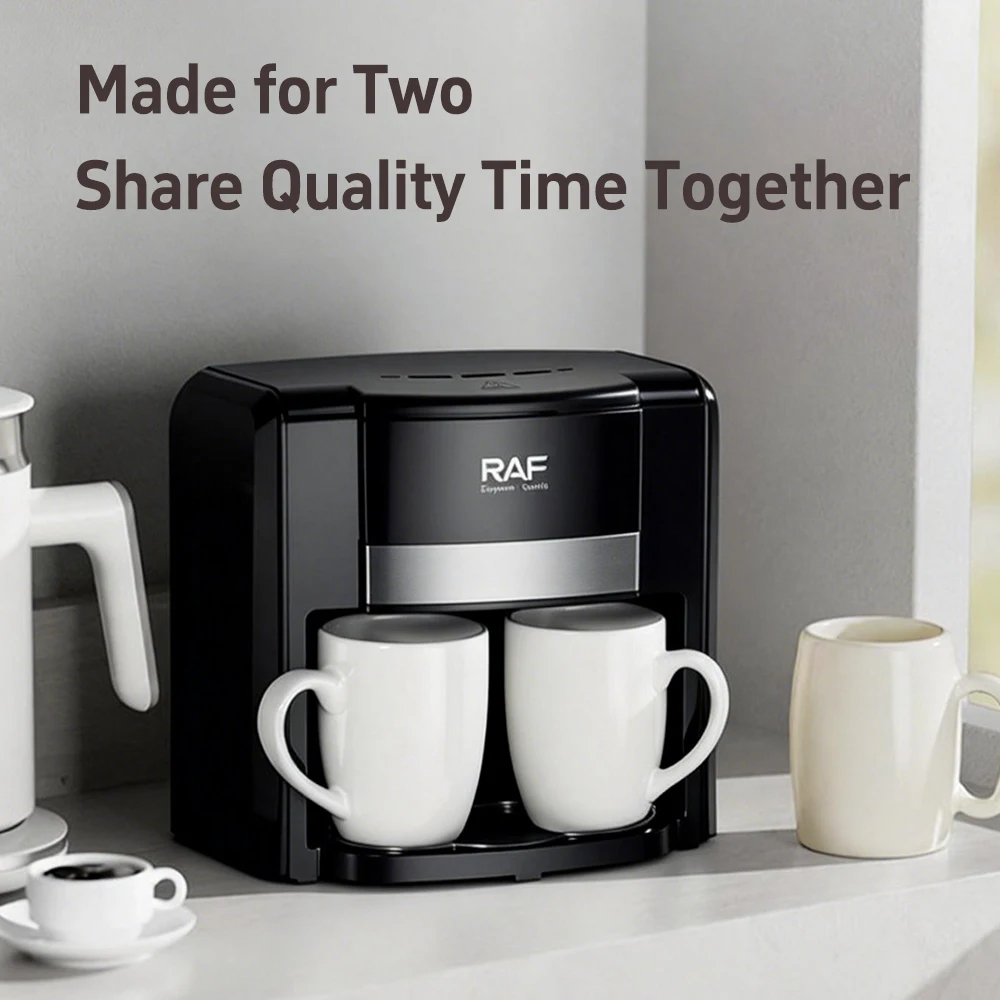 ماكينة قهوة منزلية صغيرة شبه أوتوماتيكية من RAF R....