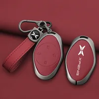 Zinc Alloy Car Key Case Cover For Xiaopeng xpeng p7 p7i p5 g3 g3i g9 g6 22-23 Key Housing Package Car Accessories 3