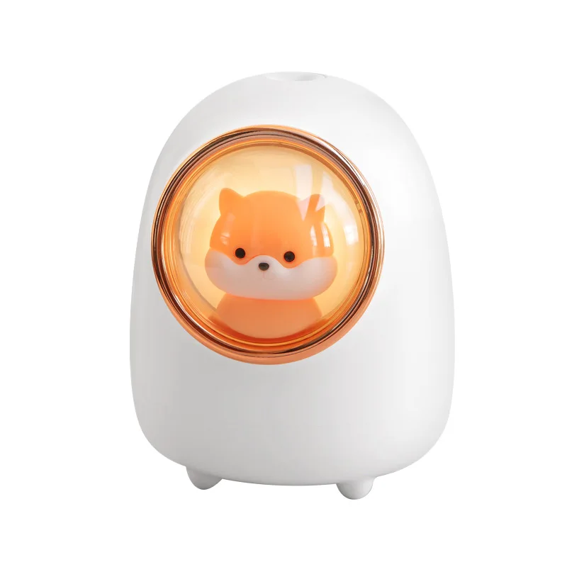 350ml Cute Cat Air Humidifier Wireless Space Capsule Rechargable Diffuser USB Mist Maker For Small mini office desktop bedroom
