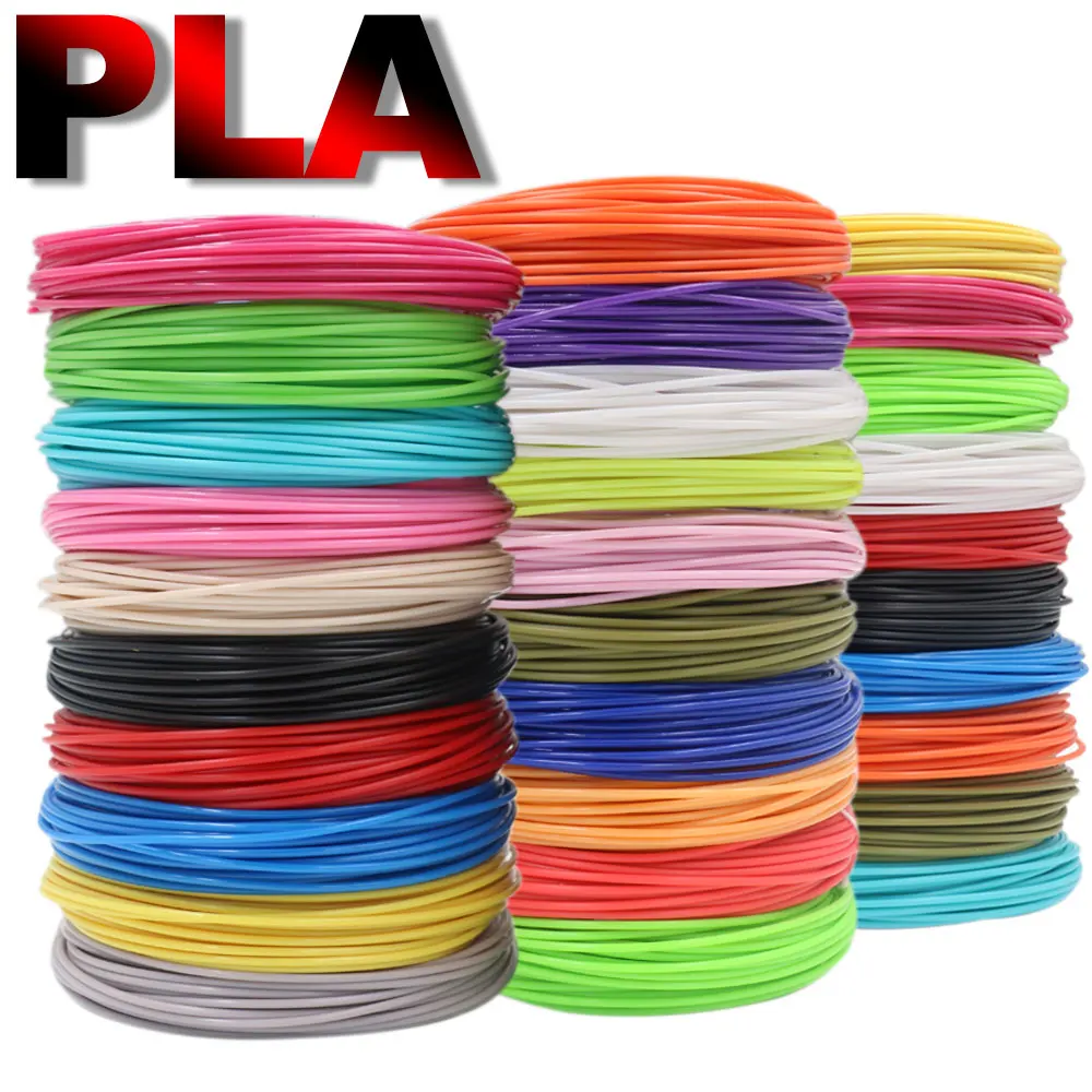 Pla Filament Voor 3d Pen Drukmateriaal 10/20/30 Rollen Diameter 1.75Mm 200M Zonder Geur Veiligheid Plastic Navulling Voor 3D-printerpen