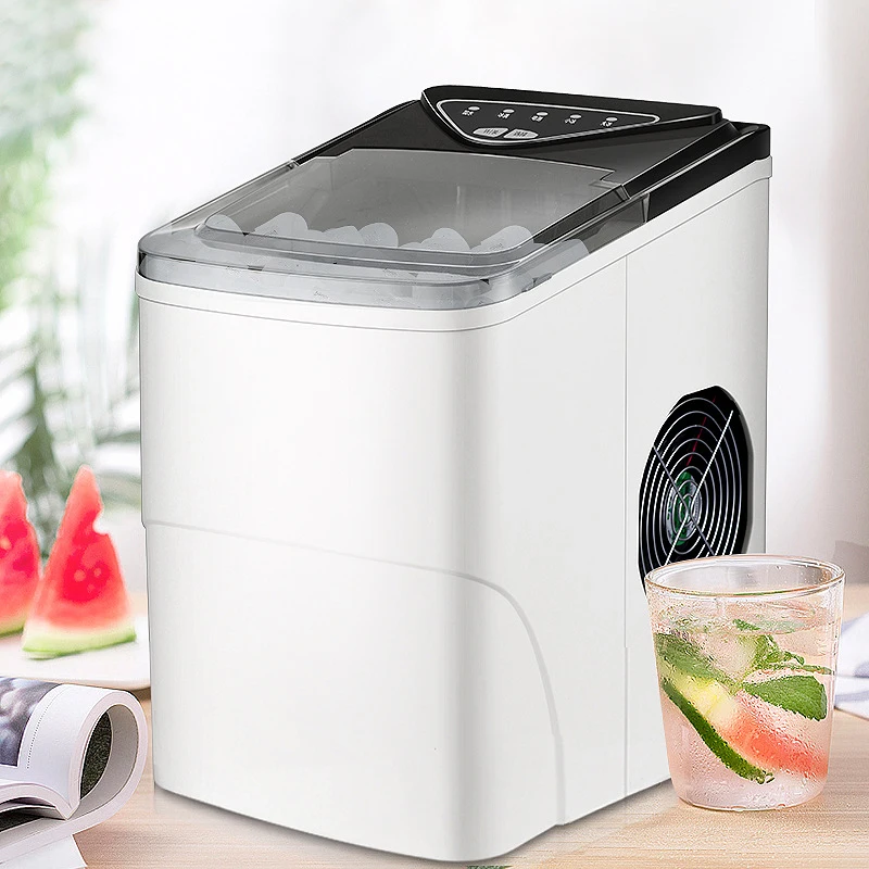 

Household Portable Quick Ice Cube Maker Commercial Automatic Ice Maker Machine Electric Bullet Round Ice Making Machine 220V