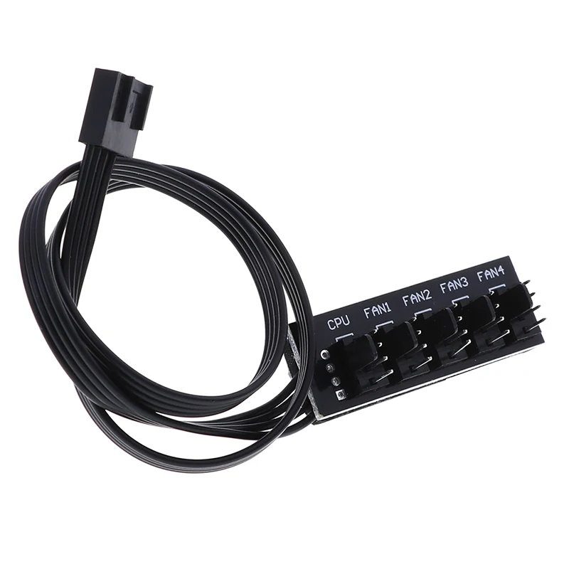 

4-контактный кулер для центрального процессора TX4 PWM, 1-5 дюймов, внешний вентилятор охлаждения, кабель питания, разветвитель, адаптер 40 см