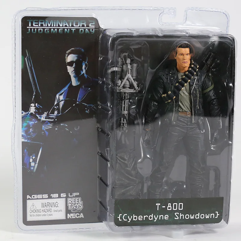 NECA The Terminator T-800 Battle Across Time PVC Action