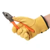 Work Gloves Sheepskin Leather Workers Work Welding Safety Protection Garden Sports Motorcycle Driver Wear-resistant Gloves 4
