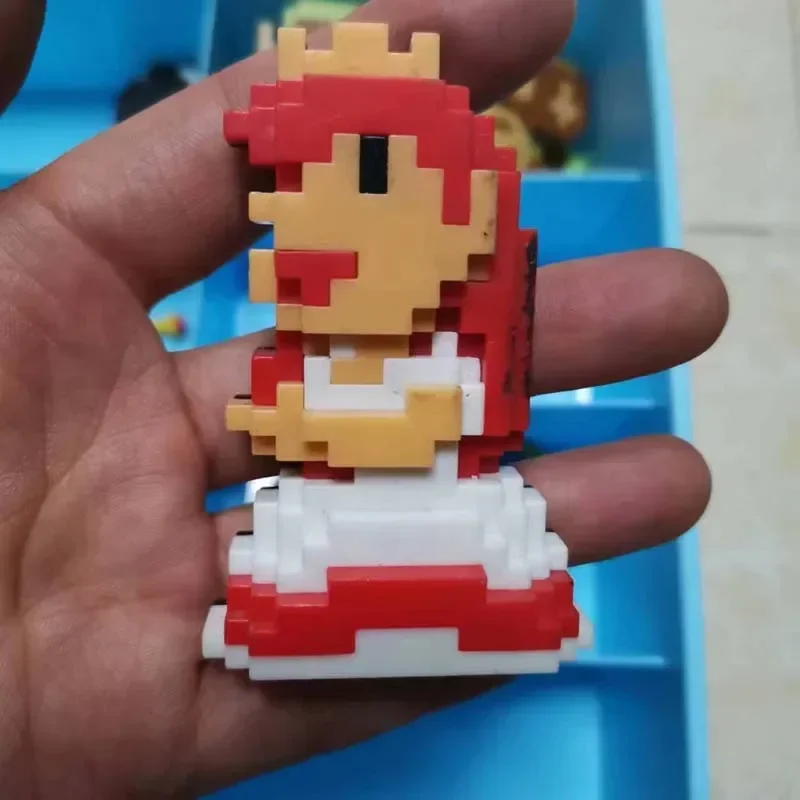 SuperMario Bros Anime Figure Luigi Marios Wario Kinopio Action