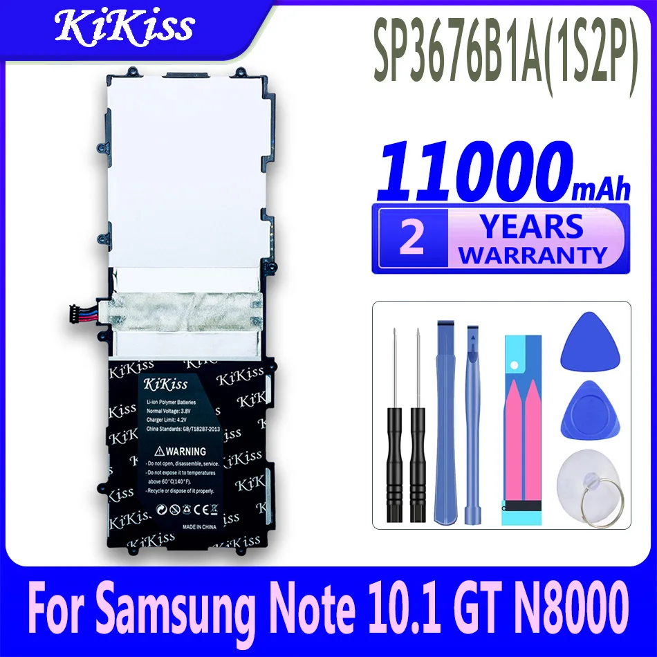 

11000mAh Highly Battery SP3676B1A For Samsung Galaxy Tab Note 10.1 S2 gt N8000 N8010 N8020 N8013 P7510 P7500 P5100 P5110 P5113