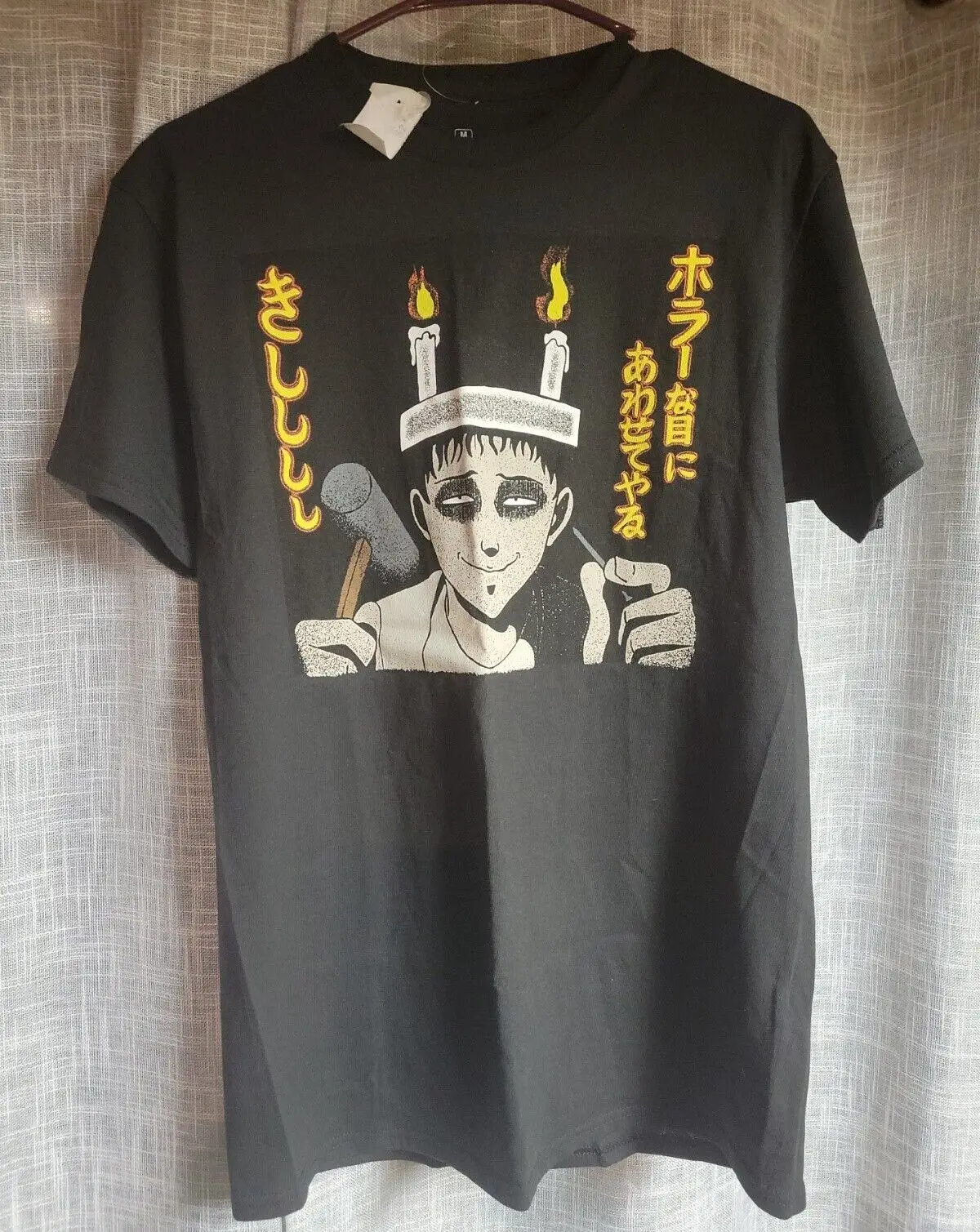 Новая футболка Souichi Tsujii - Junji Ito Uzumaki, ужасная Аниме Манга, размер M