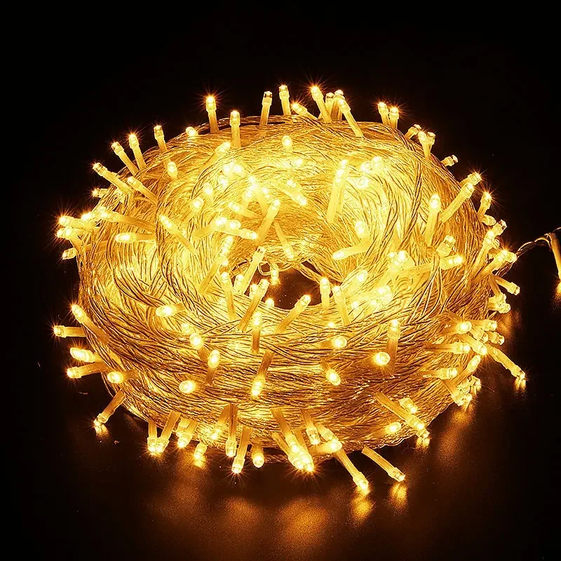 Description Picture 2 of itemHoliday Led christmas lights outdoor 20M 10M led string lights decoration for party holiday wedding Garland