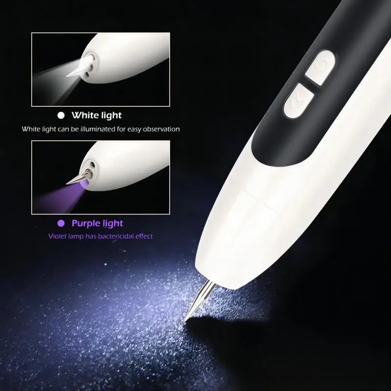 12 Level Laser Plasma Pen Face Skin Tag Dark Spot Remover Mole Tattoo Facial Freckle Wart Removal Machine Beauty Skin Care Tool skin tag removal tool skin tag removal pen laser skin treatment