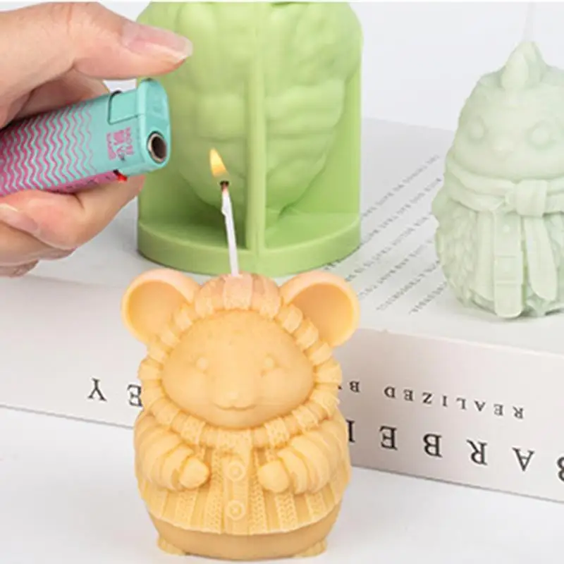 Moule Silicone 3D – Tête De Dragon – Pour Bougies Et Résine – Artisanal