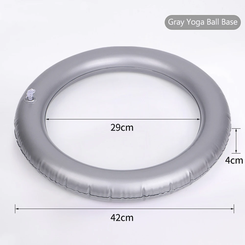Description Picture 3 of itemGym Yoga Ball Base Non-slip Explosion-proof PVC Pilates Round Exercise Thicken Stable Balance Fixed Ring For 45-75cm Yoga Ball
