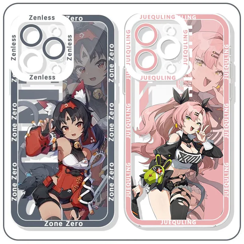 Zenless Zone Zero Clear Soft Phone Case Cover