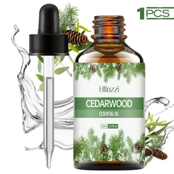 Revitalizing Cedarwood Essential Oil for Skin Care, Bath, and Aromatherapy (60ml essential oil)