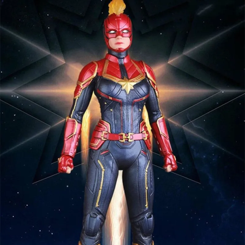 

The Avengers 1/6 Scale Movie Periphery Dc Heroine Captain Action Figure Marvel 30cm Model With Special Effects Color Box