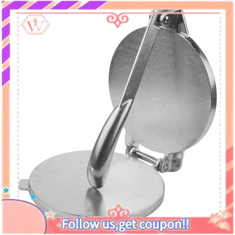 Upgraded 8 Inch Aluminum Tortilla Press. Tortilla Maker, Flour Press, Rotis Press, Dough Press