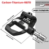 Bucklos for KEO Road Pedals Clip Speed Self-locking Bicycle Pedals Carbon Fiber/Titanium for LOOK KEO Bike Pedal Cycling Parts 4