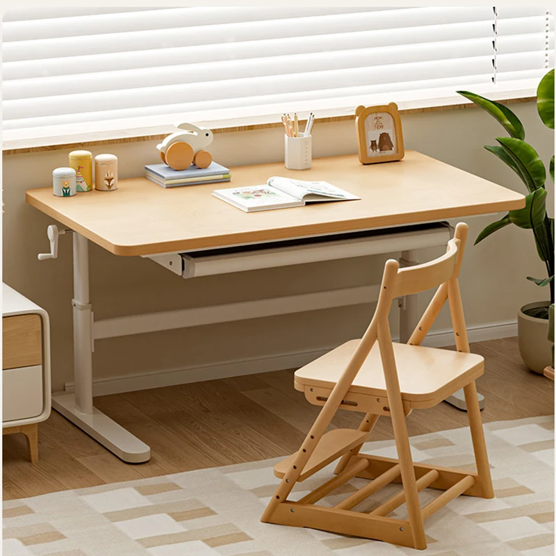 Children Study Desk Children's Table Chairs Plastic Boy Child Room Furniture Kids Elementary Childrens School Student Chair Set