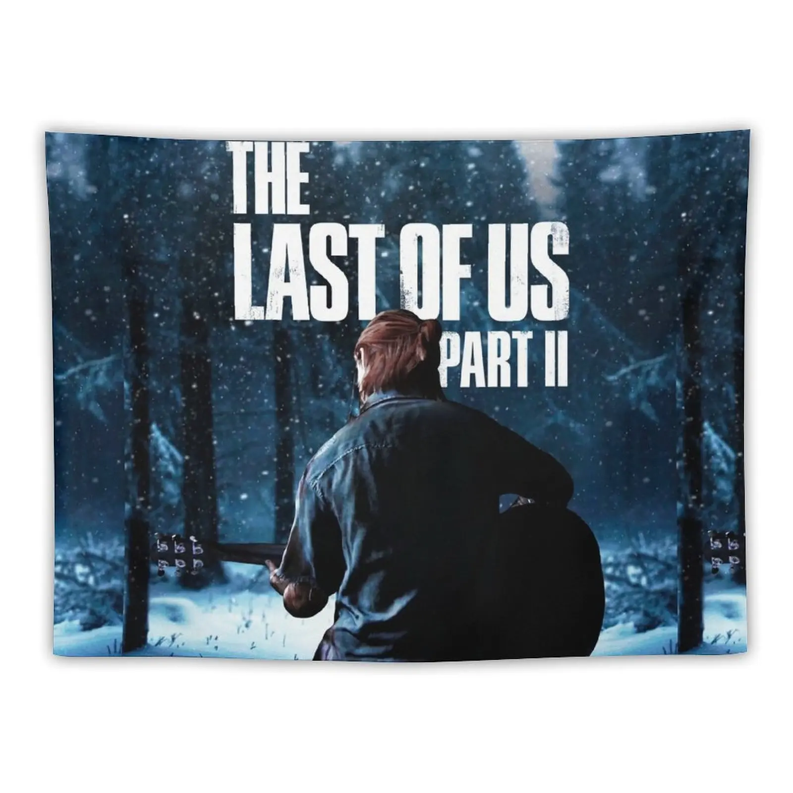 

The Last Of Us Part 2 "Winter Song" Tapestry Hanging Wall Luxury Living Room Decoration On The Wall Home Supplies Tapestry