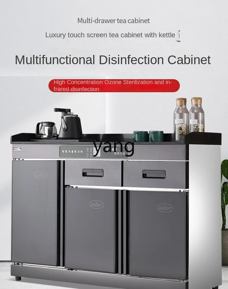 L'm'm Disinfection Cabinet Commercial Dining Double Door with Drawer Restaurant Ding Room with Sideboard Cabinet