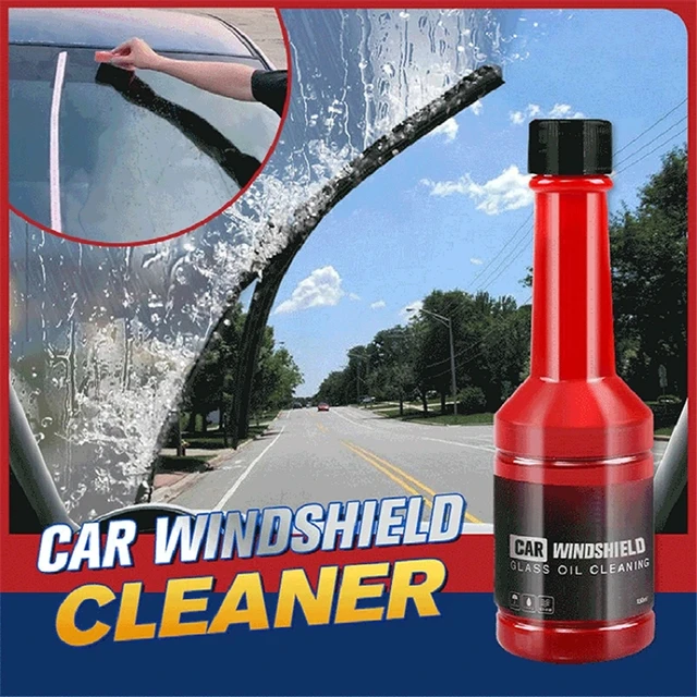 150ml Glass Cleaner Stripper Water Spot Remover Car Windshield Cleaner Window Surface Oil Film Agent Eliminates Coatings Wax