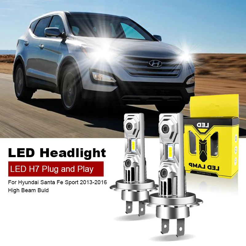 Pack LED HYUNDAI SANTA Fe III (DM, DMA) 3.0 GDI (2013 à 2024) – Pack Ampoules Extérieur main image 0
