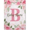 Personalized blanket, customize a blanket with a name printed on it as a Christmas and Children's Day birthday gift for children 3