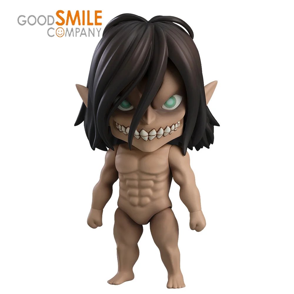 

Original Good Smile Eren Yeager 2022 Nendoroid GSC Anime Attack Titan Action Figurine Collection Boxed Brand New Model Doll Toys